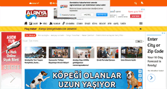Desktop Screenshot of alanyagazetesi.com